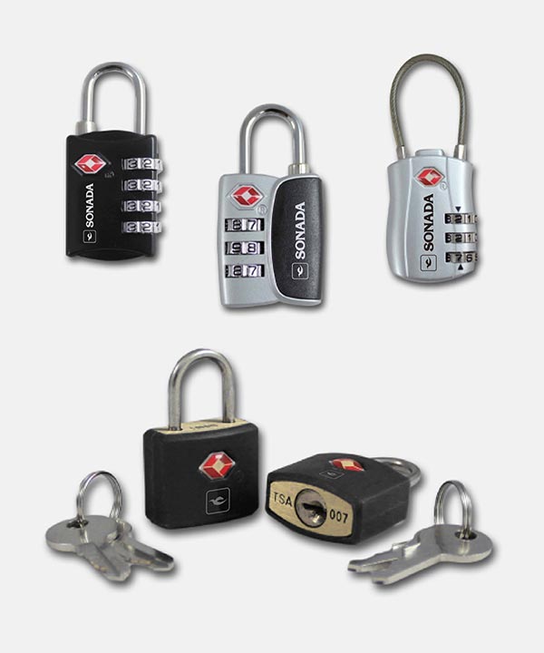 TSA Lock SONADA LUGGAGE CO., LTD 瑞遠股份有限公司